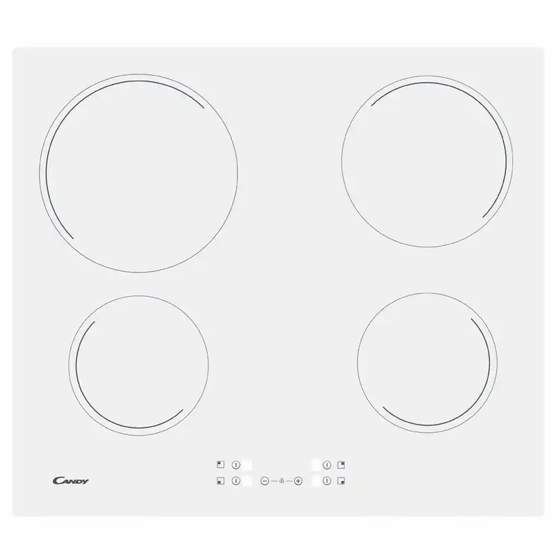 Candy Idea CH64CCW Placa Vitrocerámica 4 Zonas 60cm Blanca