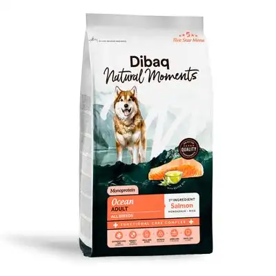 Dibaq Natural Moments Pienso Ocean Salmón para perro - 12 kg - Dibaq - Comparador de precios