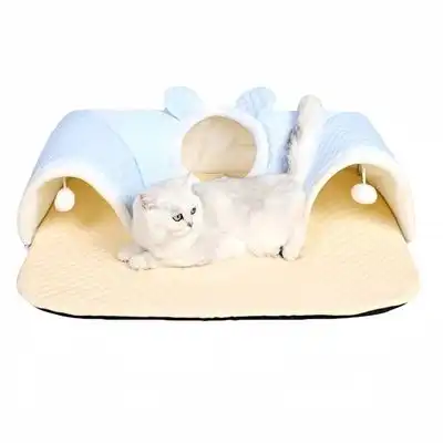 FurryFusion Túnel de felpa para cama de gato - L - Furry Fusion - Comparador de precios