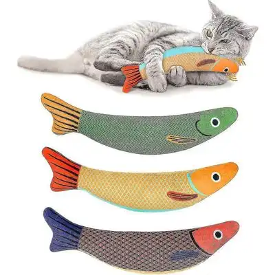 MCBOSON  para gatos de 3 piezas con hierba gatera - Tres peces - Mcboson - Comparador de precios