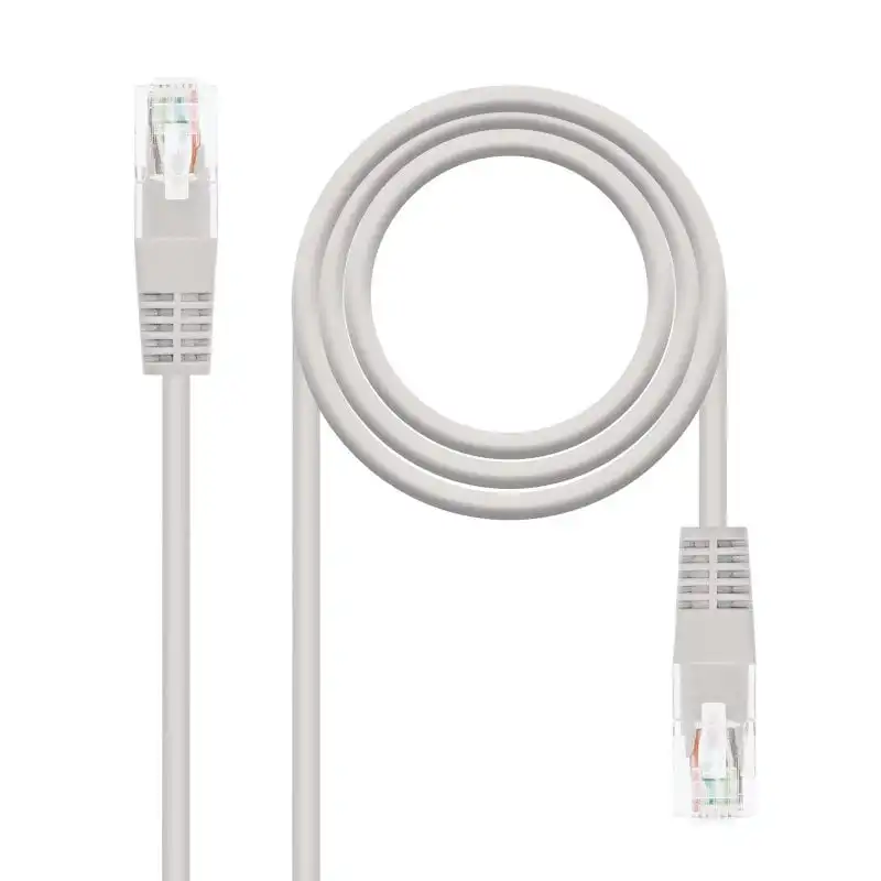 Nanocable Cable de Red RJ45 UTP AWG24 Cat. 6 10m Gris