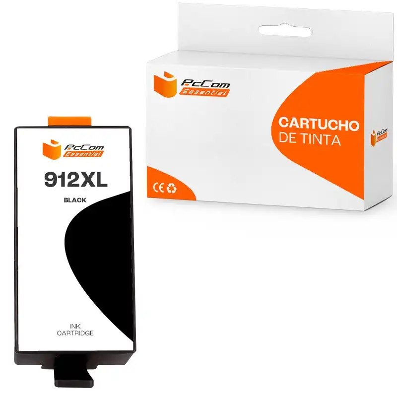 Pccom Essential HP 912XL Cartucho Tinta Compatible Negro
