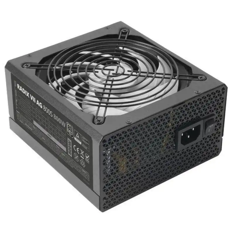 Tacens Radix Vii Ag 800s Fuente Alimentación Atx 800w 10 Años Garantía 80plus Silver 87% Negro