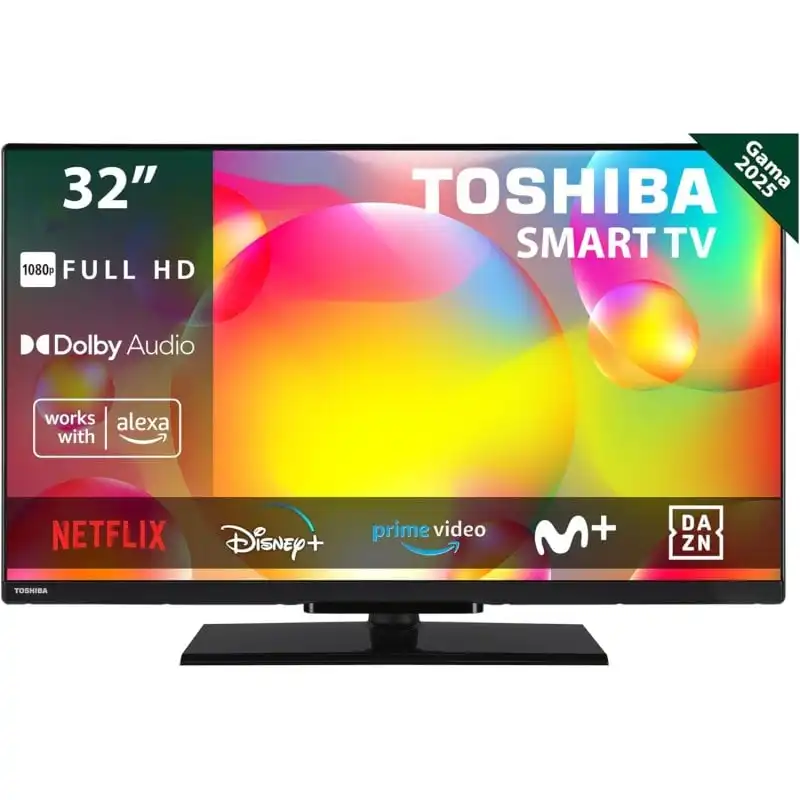 Toshiba 32LV3463DG 32" LED FullHD HDR10 Dolby Audio Smart TV