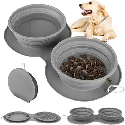 FurryFusion Comedero retráctil de silicona para perros y gatos - Artículo 1 - Furry Fusion - Comparador de precios