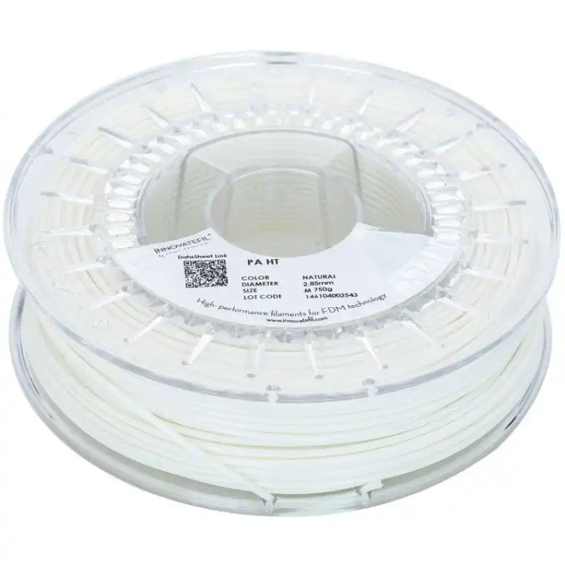 Innovatefil Poliamida HT Filamento 3D Resistente Altas Temperaturas 2.85mm 750g Natural