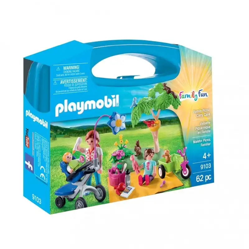 Playmobil Family Fun: Maletín Grande Picnic Familiar
