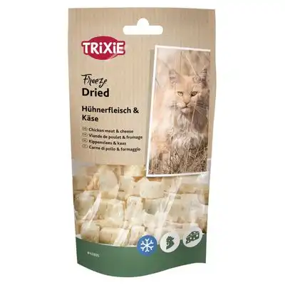 Snacks liofilizados Trixie con pollo y queso - 25 g - Trixie - Comparador de precios