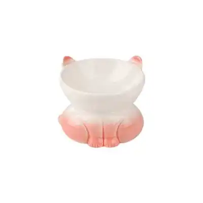 UAMLY Cuenco de cerámica para gatos - rosa - Uamly - Comparador de precios