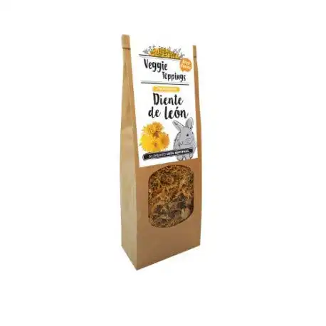 Complemento alimenticio para roedores Cominter Veggie Toppings Diente de León 45 gr