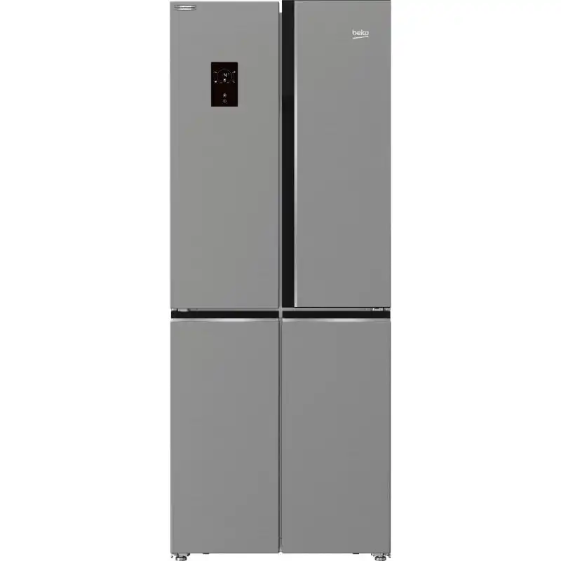 Beko GNE480E30ZXPN Frigorífico Americano 4 Puertas F Acero Inoxidable