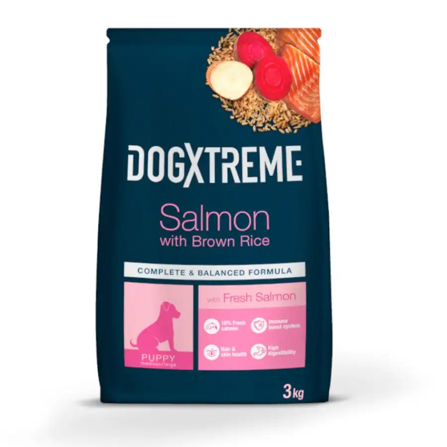 Dogxtreme Puppy Salmón pienso