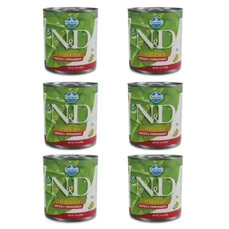 Farmina ND Prime Comida Húmeda para Perros con Salmón y Bacalao, 6x285Grs - Farmina - Comparador de precios