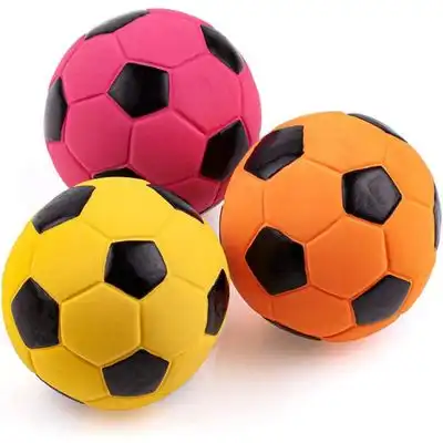 HausPets 3 pelotas chirriantes de 7 cm – Fútbol – Color aleatorio - Color aleatorio - HausPets - Comparador de precios