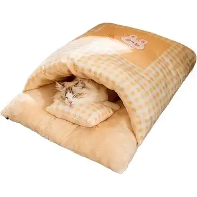 HausPets Saco dormir gatos/perros, nido acogedor cerrado, manta, 4535cm - Artículo 1 - HausPets - Comparador de precios