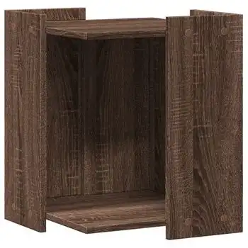 Mueble Arenero Para Gatos Madera Marrón Roble 42x42x51 Cm Vidaxl