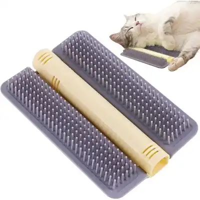Pawffee Rascador de esquina gris para gatos, peine masajeador hierba gatera - 1 pieza - Pawffee - Comparador de precios