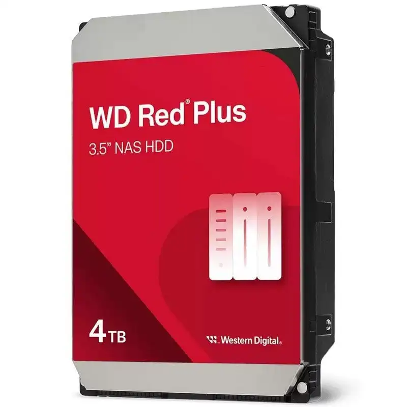 WD Red Plus 3.5" 4TB 128MB SATA 3