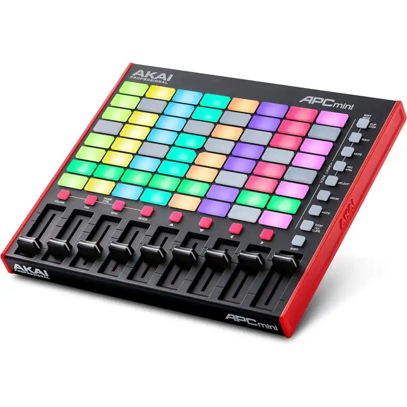 Akai Professional APC Mini MK2 Controlador MIDI USB para Lanzar Clips con Ableton Live 64 Pads