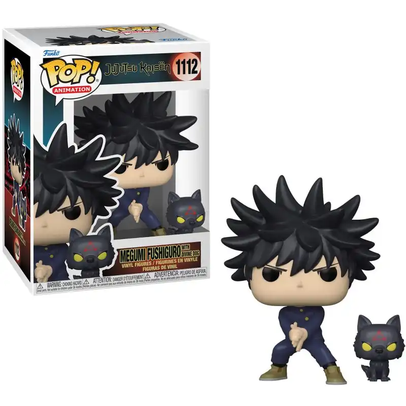Funko Pop Jujutsu Kaisen Megumi con Perro