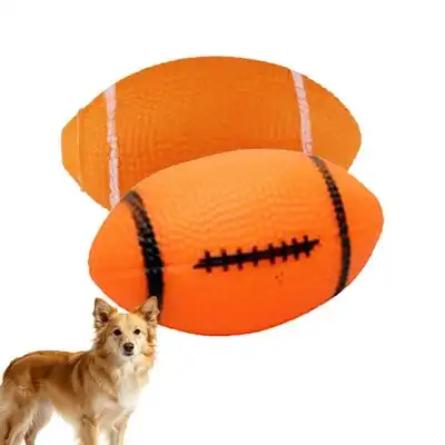 HausPets Pequeño juguete de goma perros que emite chirrido, color naranja - 1 artículo - HausPets - Comparador de precios