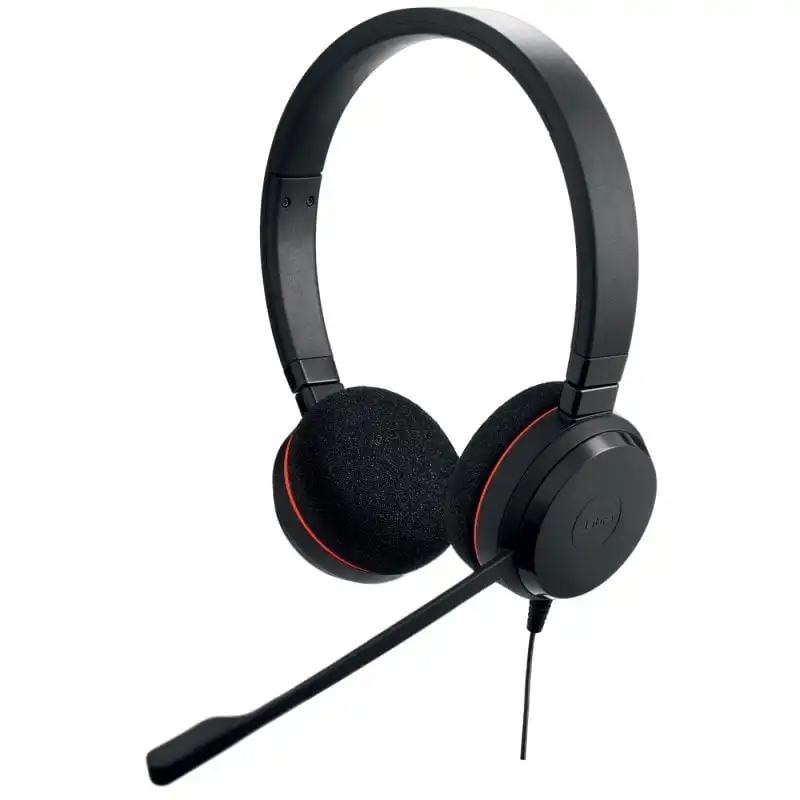 Jabra Evolve 20 Auriculares Negros