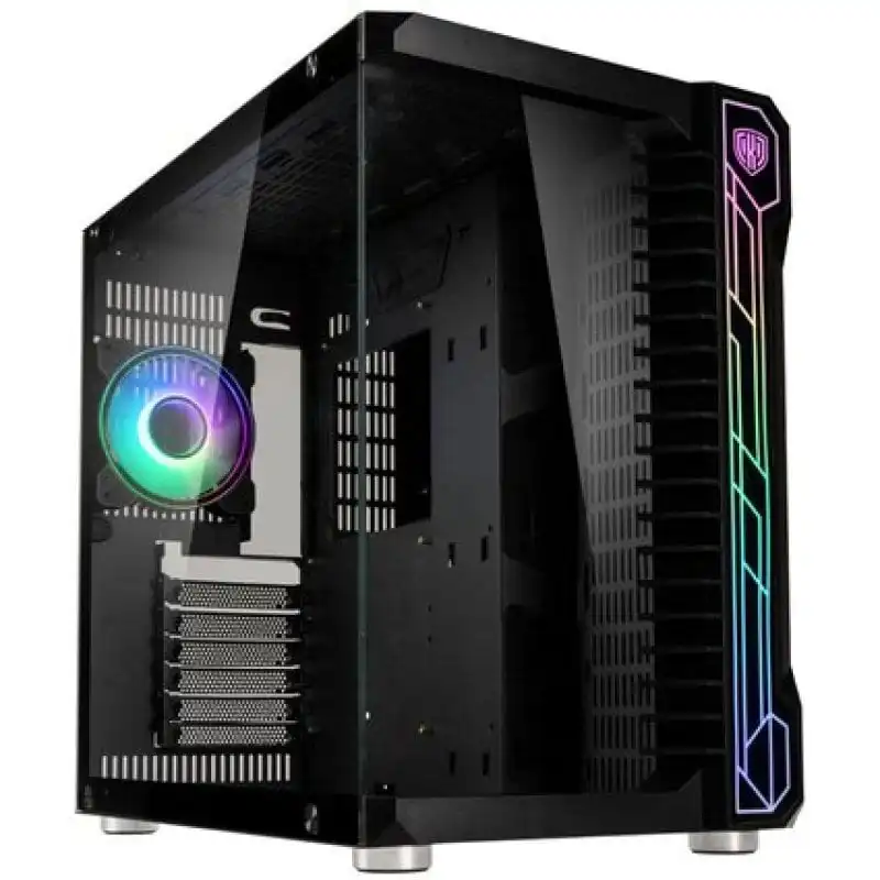 Kolink Unity Code X Cristal Templado USB 3.2 Negro