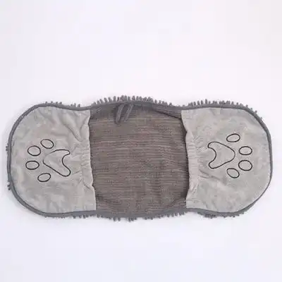 Pawffee Toalla para perros: de secado rápido, absorbente y con bolsillos - 1 pieza - Pawffee - Comparador de precios