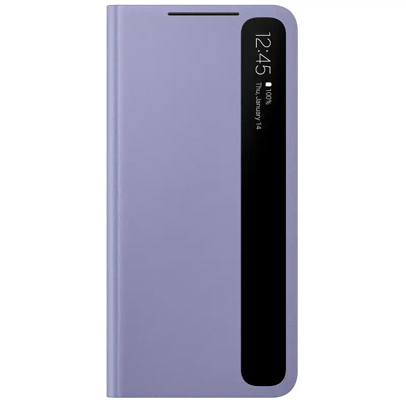 Samsung Smart Clear View Cover Funda Violeta para Samsung Galaxy S21