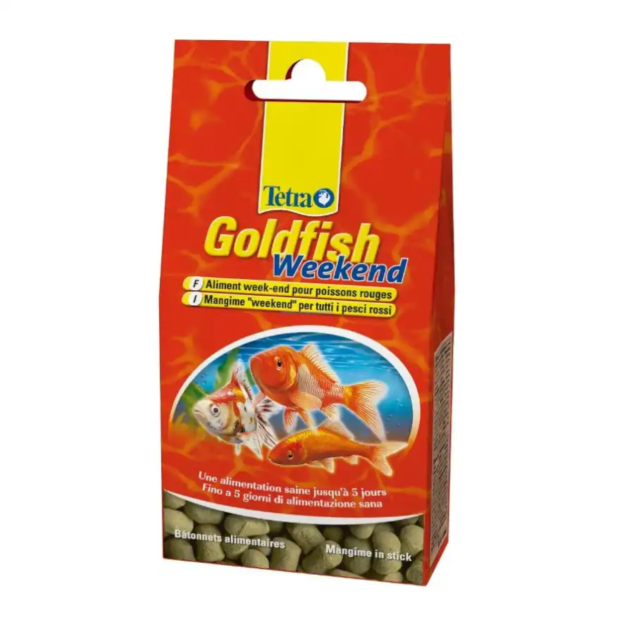 Tetra Goldfish Weekend Sticks para peces de agua fría