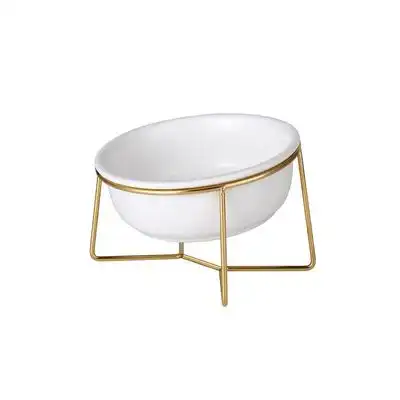 UAMLY Comedero de cerámica elevado e inclinado para gatos - 17,8 cm/800 ml - Uamly - Comparador de precios