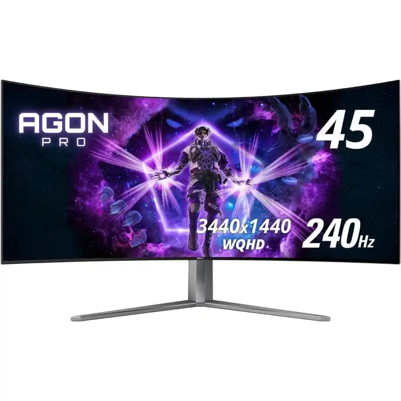 AOC AGON PRO AG456UCZD 45" OLED UltraWide QHD 240Hz FreeSync Premium USB-C Curvo