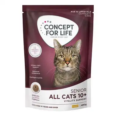 Concept for Life All Cats 10+ - NUEVO: 400 g - Concept for Life - Comparador de precios