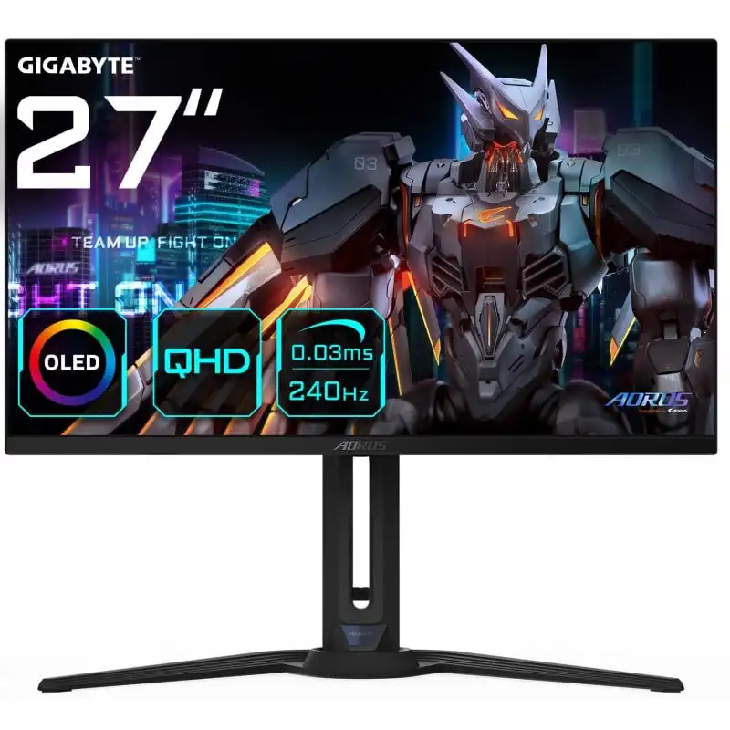 Gigabyte AORUS FO27Q2 27" QD-OLED QHD 240Hz 0.03ms HDR 400 FreeSync Premium