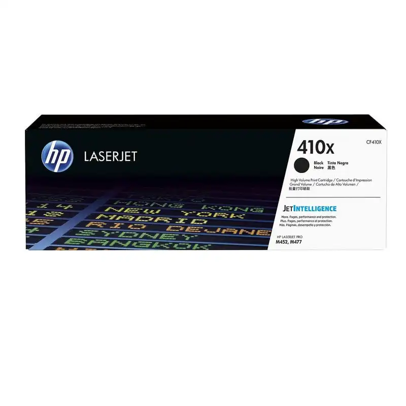 HP 410X Tóner Original Laserjet Alta Capacidad Negro