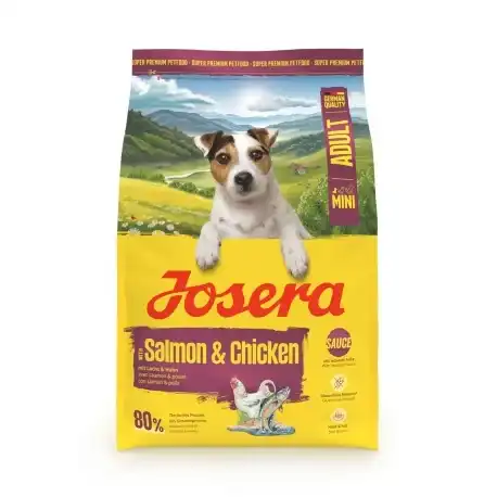 Josera Mini Adult Salmon & Chicken Pienso para Perros Pequeños con Salmón y Pollo, 3 Kg - Josera - Comparador de precios
