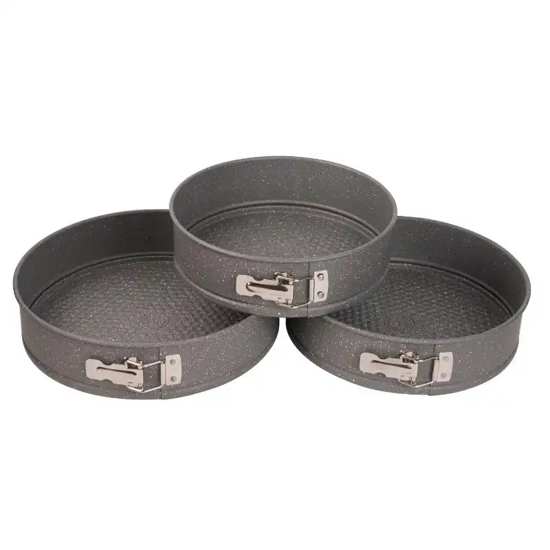 Masterchef MCA-242628 MyWave Set 3 Moldes Redondos Desmontables 24cm 26cm 28cm