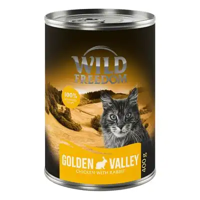 Wild Freedom Adult 6 x 400 g - Golden Valley - Conejo y pollo - Wild Freedom - Comparador de precios