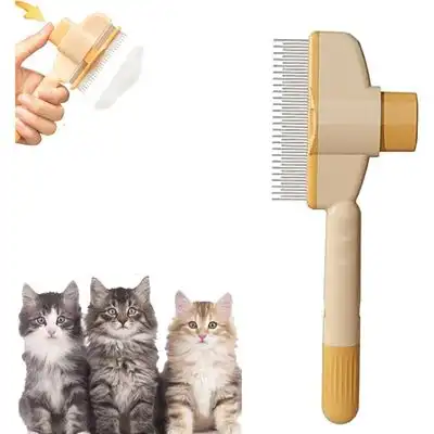 ZooVenture Cepillo para bolas de pelo de gato - AMARILLO - Zooventure - Comparador de precios