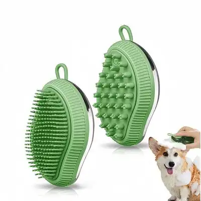 ZooVenture Juego de cepillos de baño para perros y gatos - Verde - Zooventure - Comparador de precios