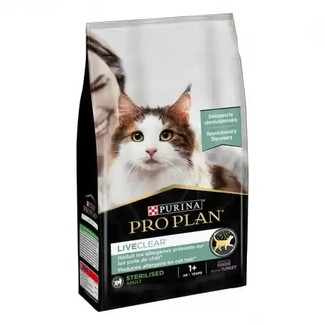 1.4 KG 1.4 kg Purina Pro Plan Live Clear Adult Pavo pienso para gatos - Pro Plan - Comparador de precios