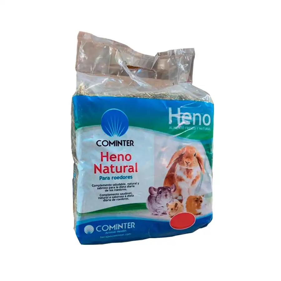 Heno natural para roedores Cominter 750 gr