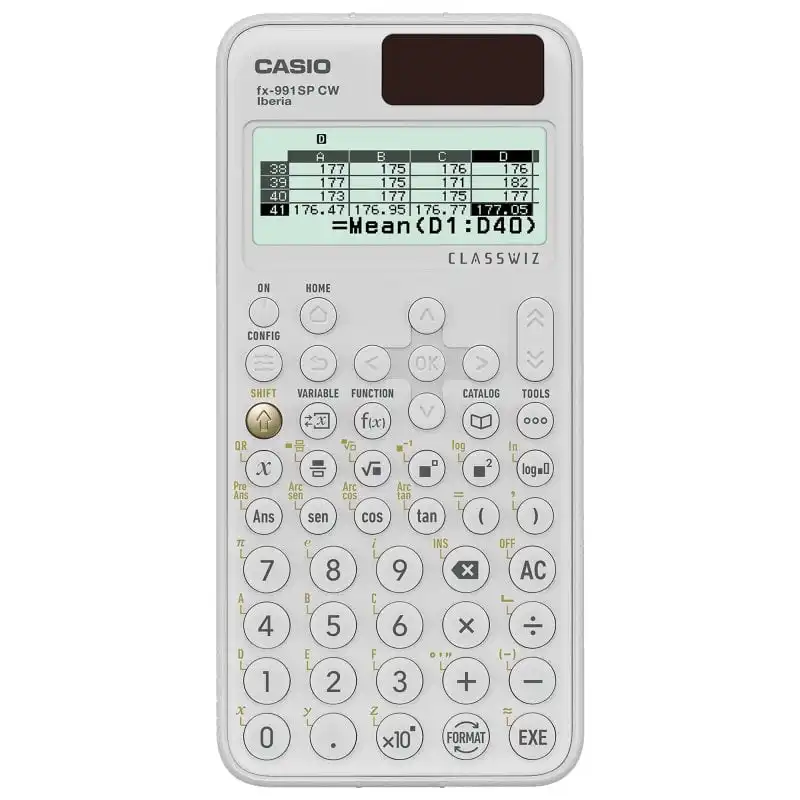 Casio ClassWiz FX-991 SP CW Calculadora Científica Blanca