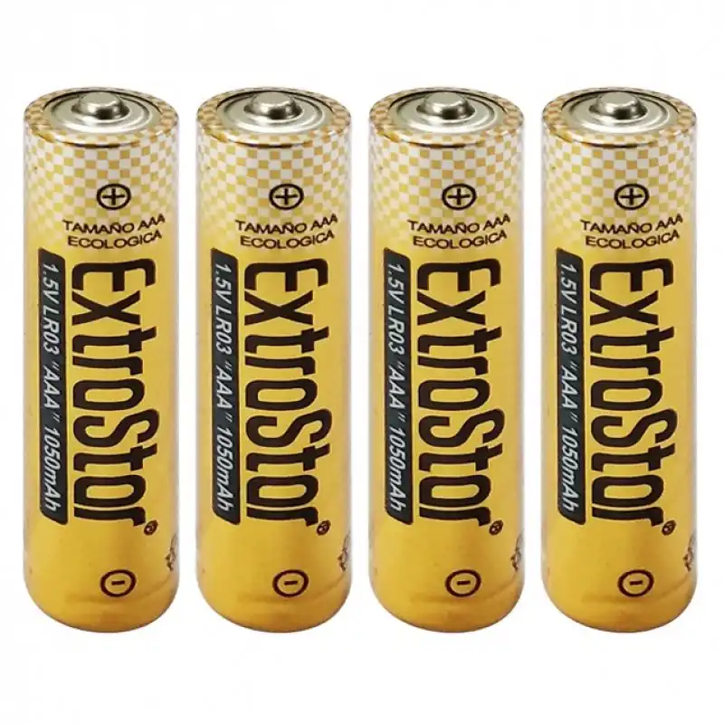 Extrastar Pack 4 Pilas Alcalinas AA LR06