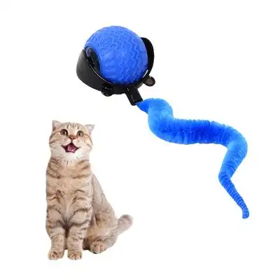 FurryFusion Bola eléctrica para entretener a los gatos - Azul - Furry Fusion - Comparador de precios