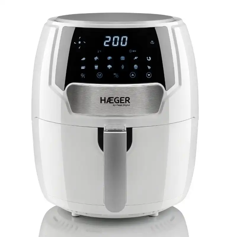 Haeger Air Feast Digital White Freidora de Aire 4.2L 1500W Blanca