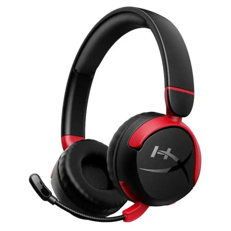 HyperX Cloud Mini Auriculares Gaming Inalámbricos para Niños 85dB Negros