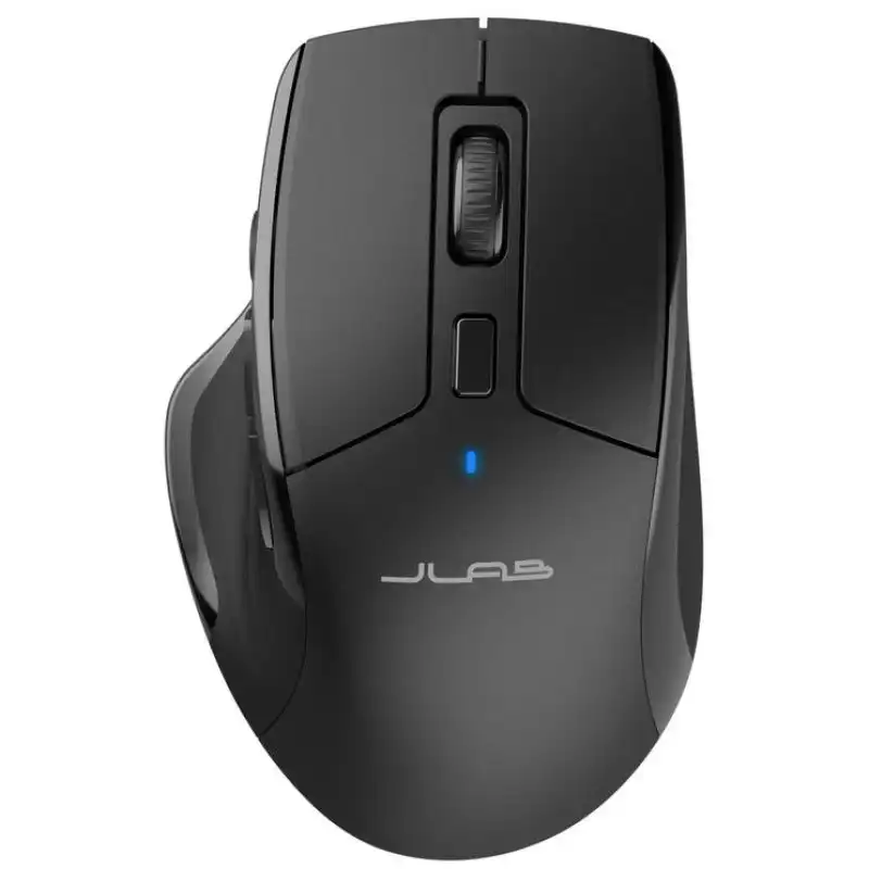JLab JBuds Mouse Ratón Óptico Inalámbrico Bluetooth 2400 DPI Negro