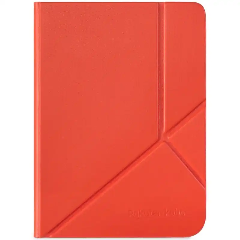 Kobo SleepCover Funda de Libro con Soporte 6" Rojo Cayena para Kobo Clara Colour/BW