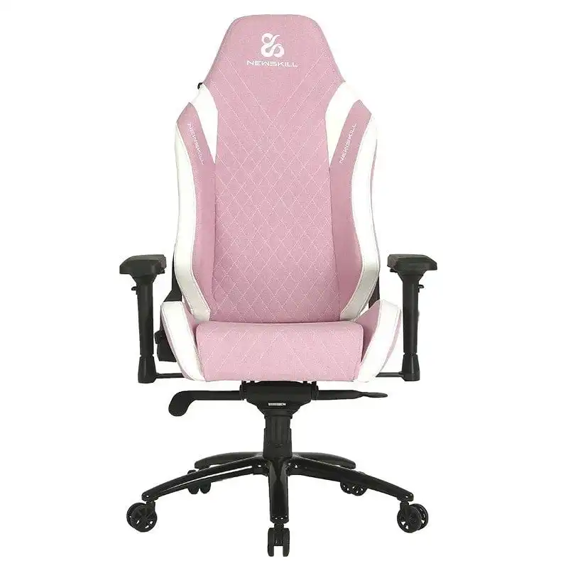 Newskill Neith Zephyr Silla Gaming Tela Transpirable Blanca/Rosa